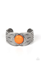 Load image into Gallery viewer, Paparazzi Western Odyssey Orange Cuff Bracelet
