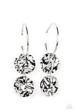 Load image into Gallery viewer, Paparazzi ending Shock Waves Silver Earrings
