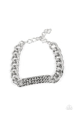 Load image into Gallery viewer, Paparazzi Icy Impact Silver Bracelet
