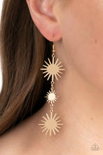 Load image into Gallery viewer, Paparazzi Solar Soul Gold Earring
