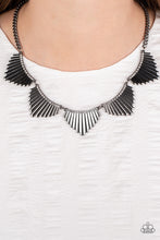 Load image into Gallery viewer, Paparazzi Mane Street Black Necklace
