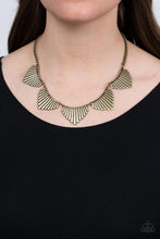 Load image into Gallery viewer, Paparazzi Mane Street Brass Necklace
