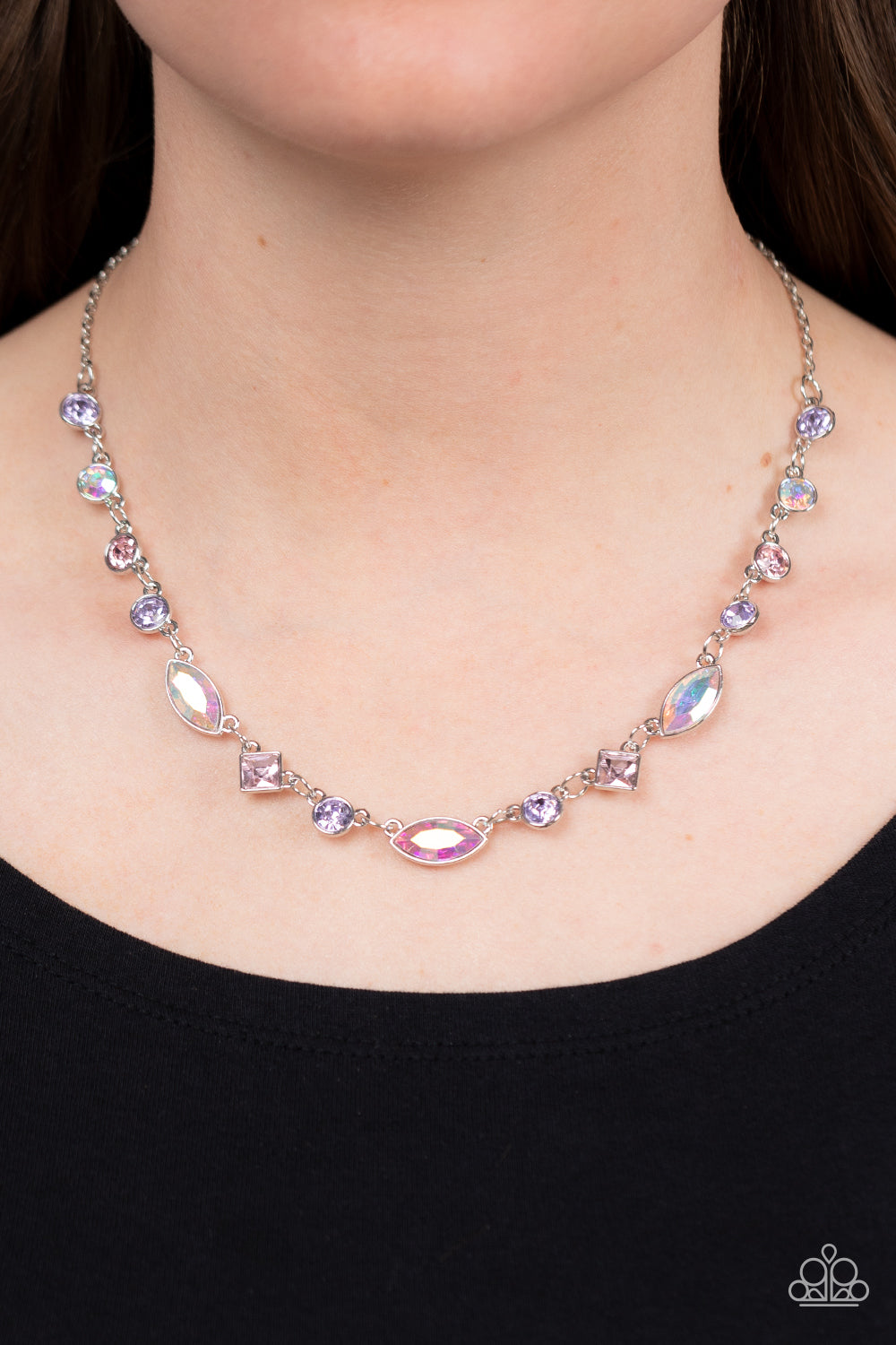 Paparazzi Irresistible Heir-idescence Multi Iridescent Necklace