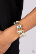 Load image into Gallery viewer, Paparazzi The Sparkle Society Gold Bracelet
