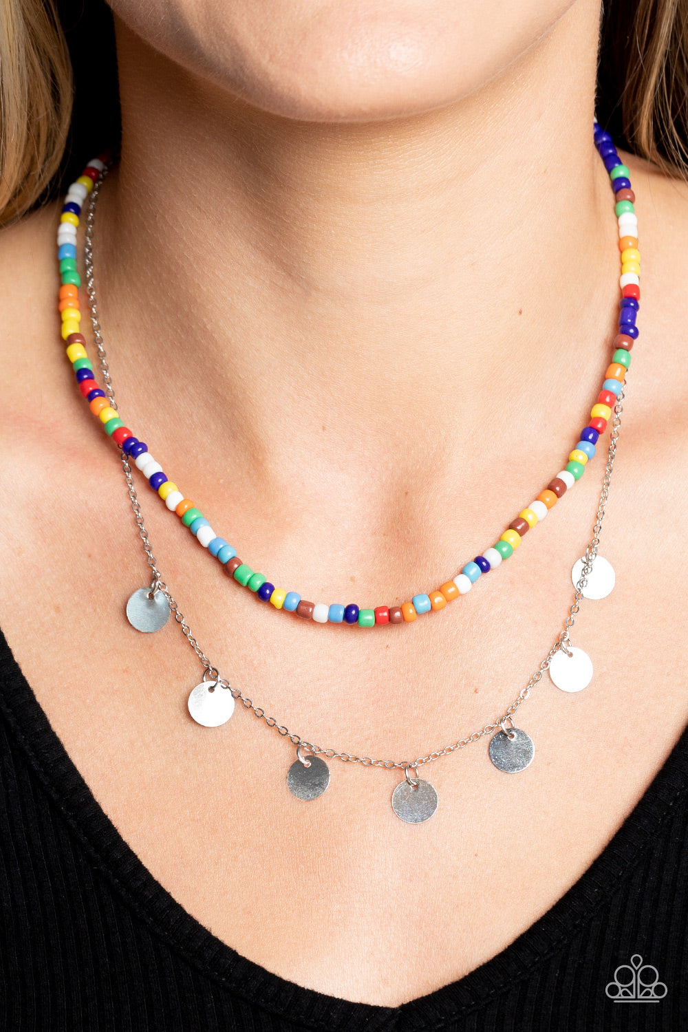 Paparazzi Comet Candy Multi Necklace