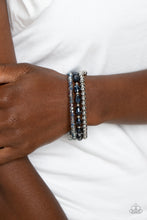 Load image into Gallery viewer, Paparazzi Celestial Chapter Blue Bracelet
