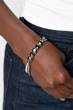 Load image into Gallery viewer, Paparazzi Tyrant Treasure Silver Bracelet
