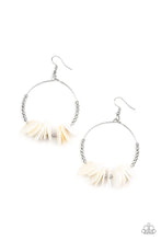 Load image into Gallery viewer, Paparazzi Caribbean Cocktail White Earrings
