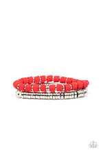 Load image into Gallery viewer, Paparazzi Catalina Marina Red Bracelets
