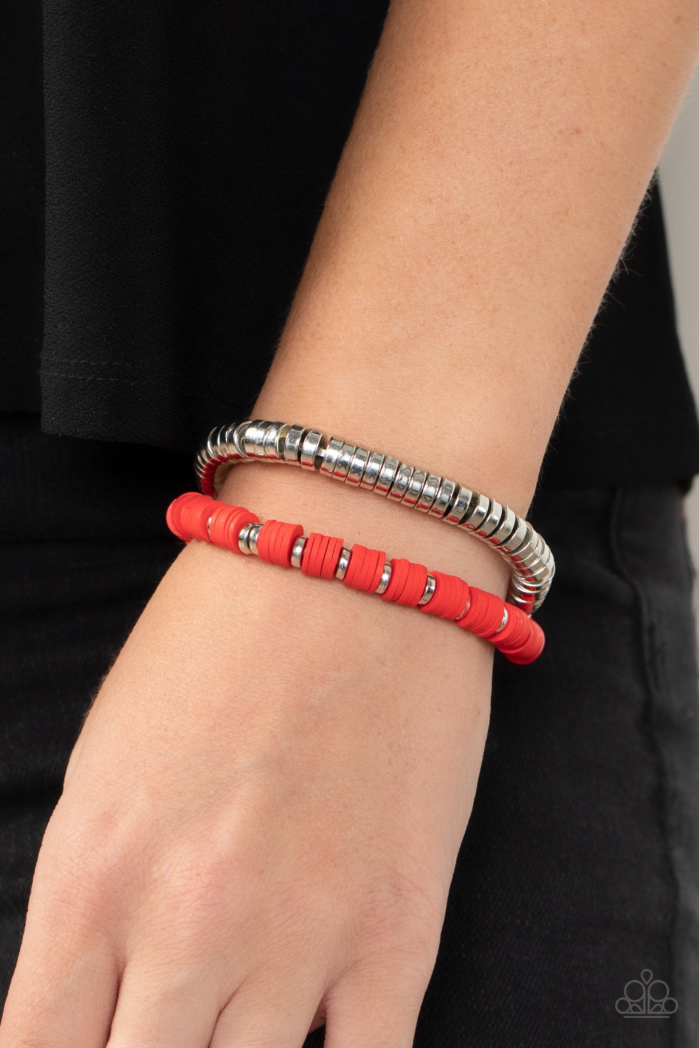 Paparazzi Catalina Marina Red Bracelets