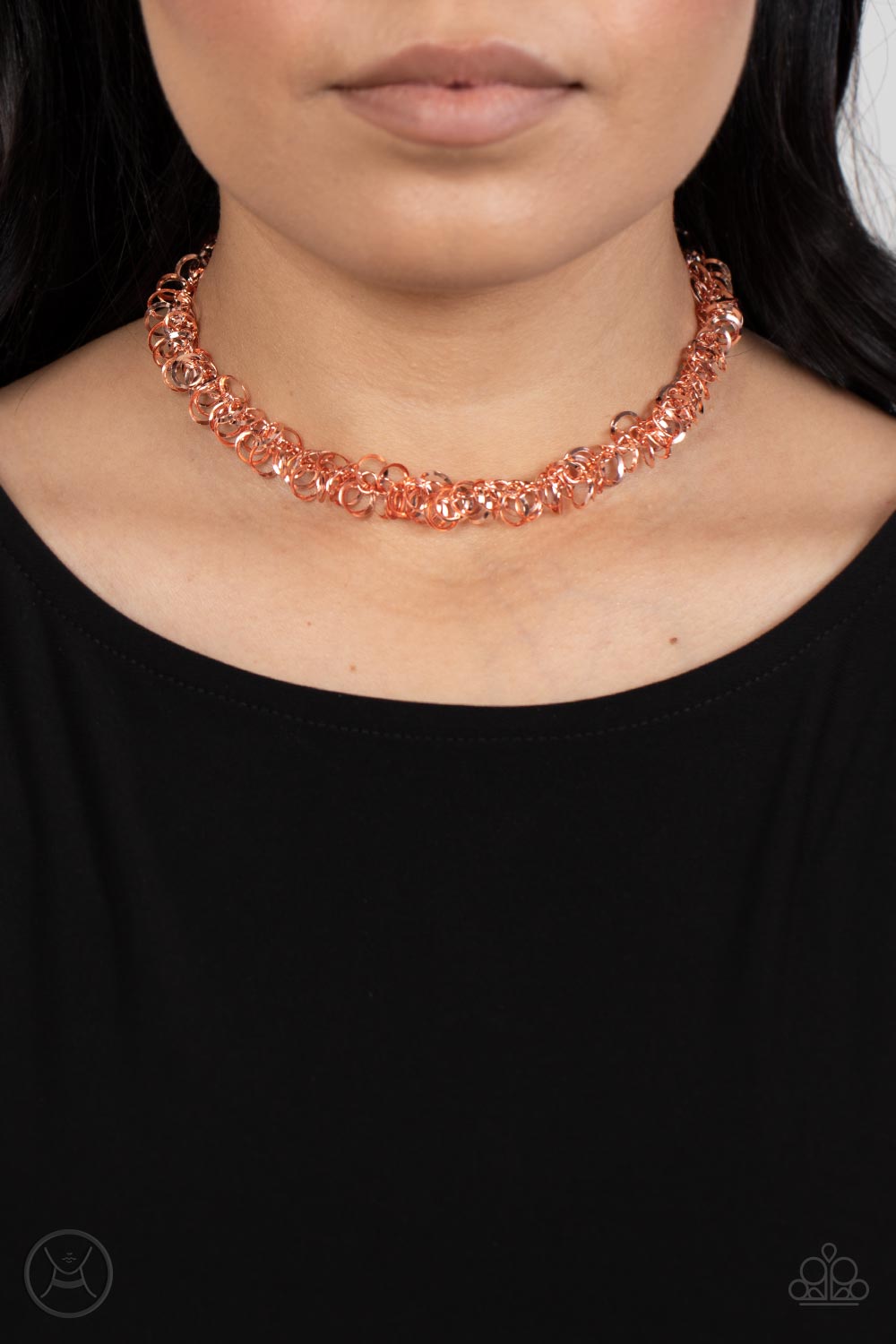 Paparazzi Cause a Commotion Copper Choker