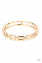 Load image into Gallery viewer, Paparazzi Closed Circuit Strategy Gold Bracelet
