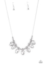 Load image into Gallery viewer, Paparazzi Crown Jewel Couture White Necklace
