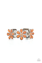 Load image into Gallery viewer, Paparazzi Desert Flower Patch Brown Cuff Bracelet
