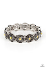 Load image into Gallery viewer, Paparazzi Granada Garden Party Yellow Bracelet
