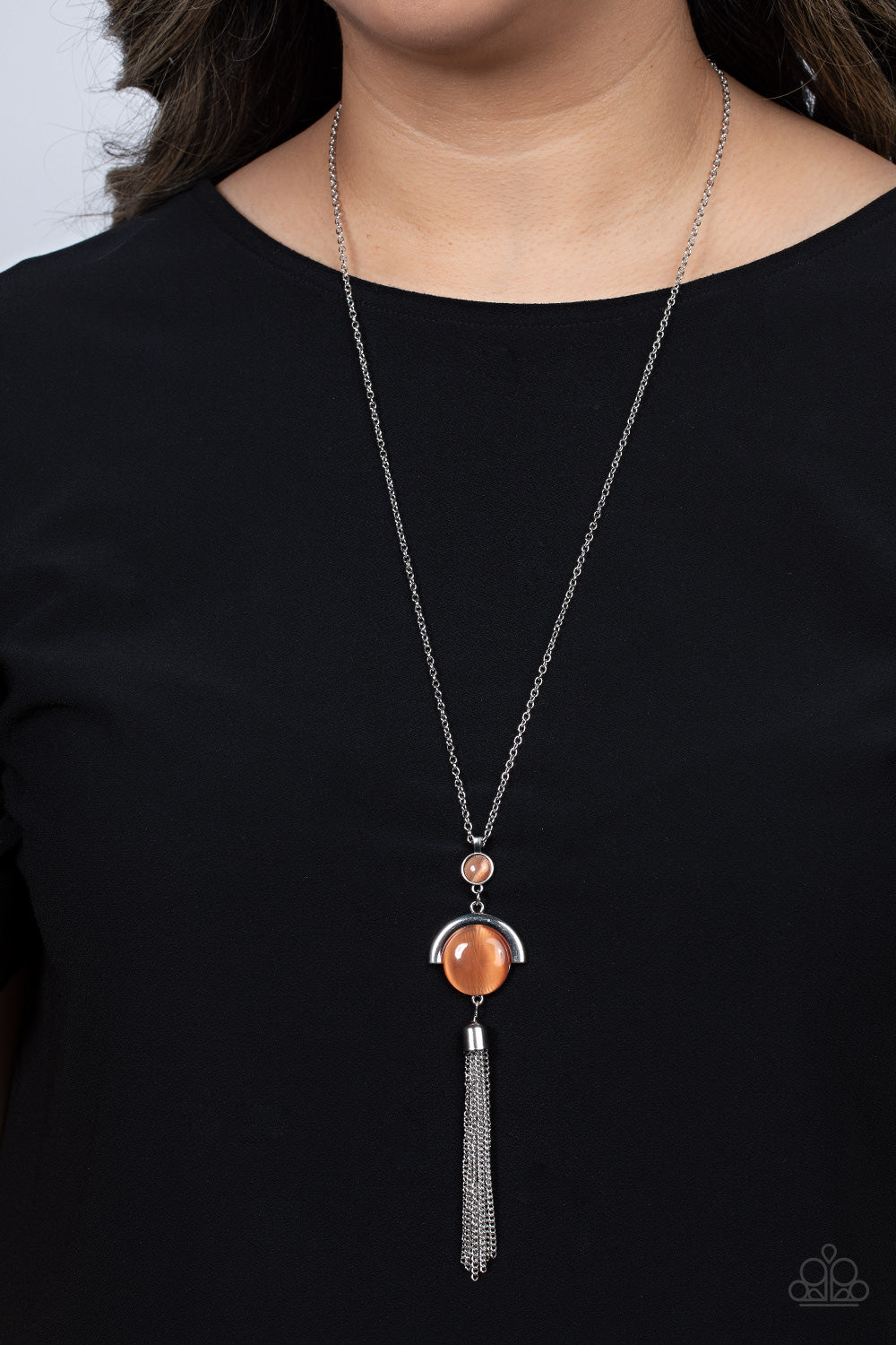 Paparazzi Lavishly Lucid Orange Necklace