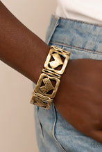 Load image into Gallery viewer, Paparazzi Legendary Lovers Brass Bracelet
