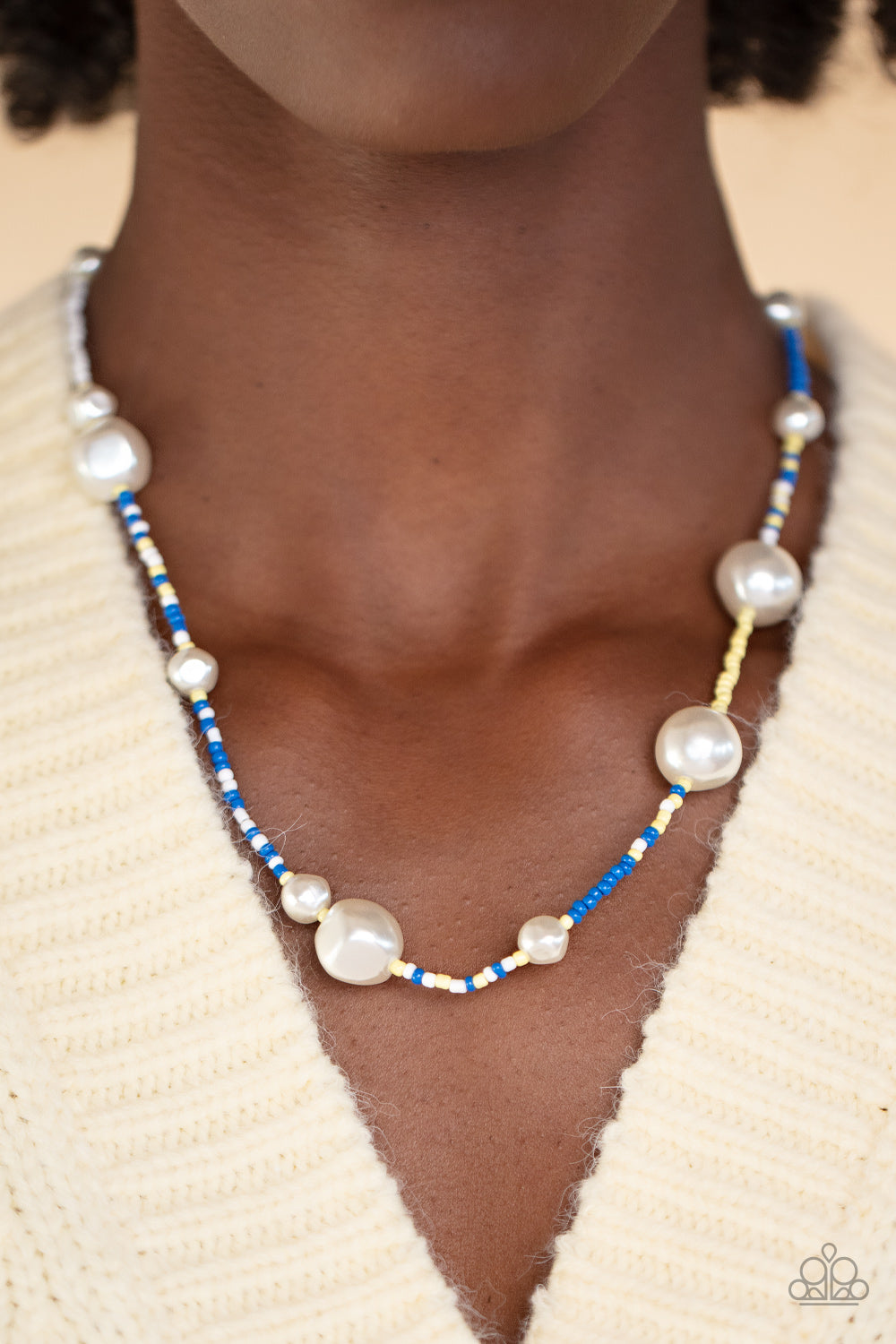 Paparazzi Modern Marina Blue Necklace