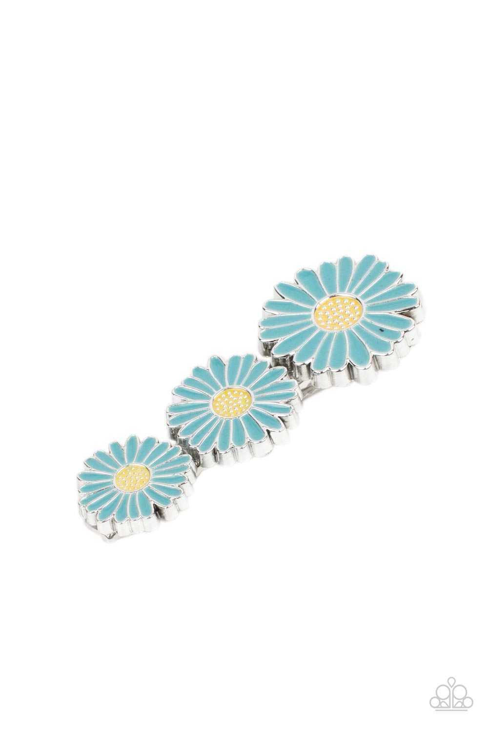 Paparazzi Posy Perfection Blue Hair Clip