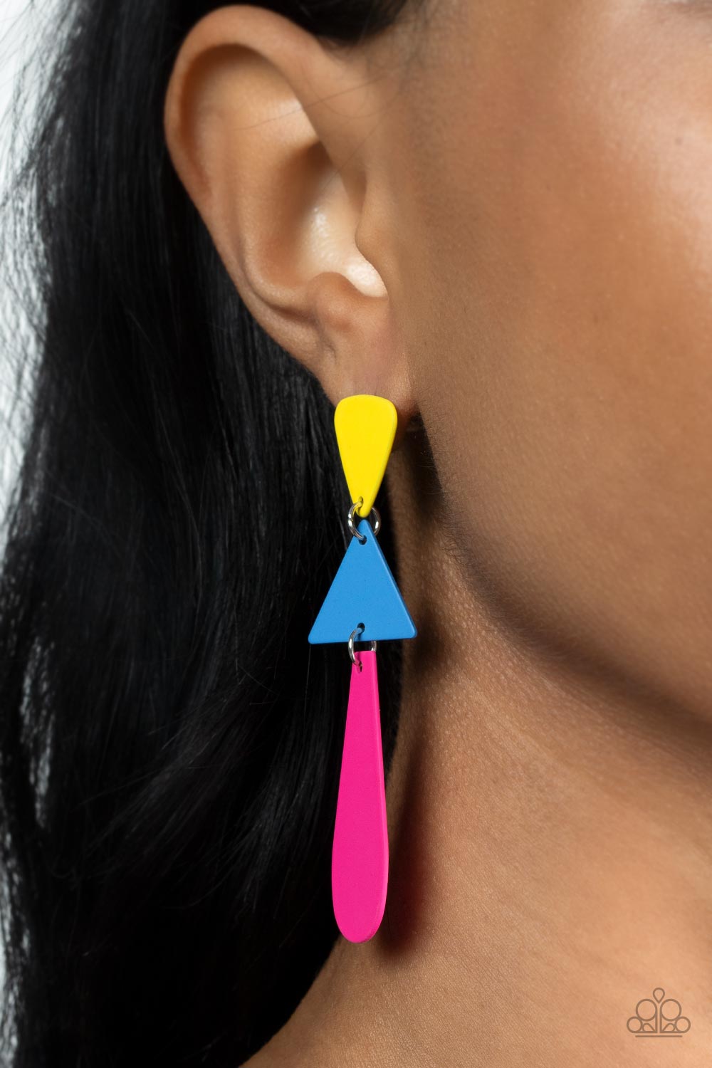 Paparazzi Retro Redux Multi Post Earring