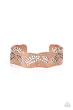 Load image into Gallery viewer, Paparazzi Savanna Oasis Copper Cuff Bracelet
