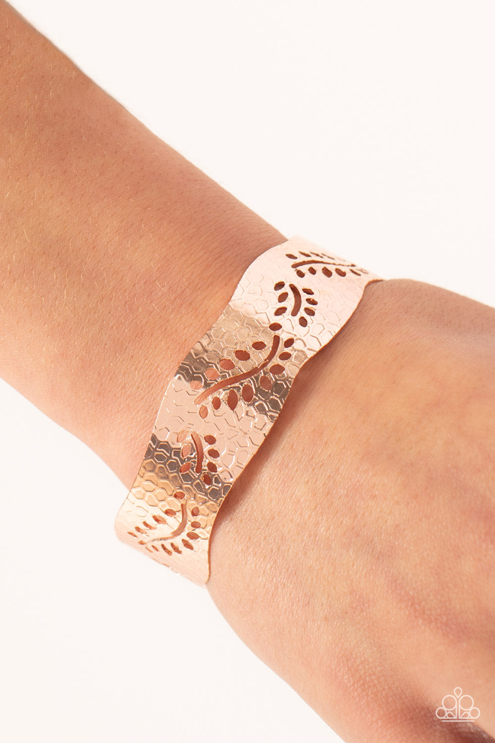 Paparazzi Savanna Oasis Rose Gold Cuff Bracelet