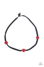 Load image into Gallery viewer, Paparazzi SoCal Style Red Urban Necklace
