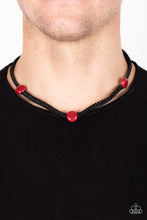 Load image into Gallery viewer, Paparazzi SoCal Style Red Urban Necklace
