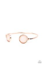 Load image into Gallery viewer, Paparazzi Space Oracle Rose Gold Cuff Bracelet
