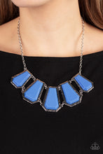 Load image into Gallery viewer, Paparazzi Stellar Heiress Blue Necklace
