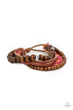 Load image into Gallery viewer, Paparazzi Timberland Trendsetter Pink Bracelet
