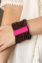 Load image into Gallery viewer, Paparazzi Tropical Trendsetter Pink Bracelet
