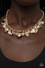 Load image into Gallery viewer, Paparazzi True Loves Trove Gold Necklace
