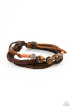 Load image into Gallery viewer, Paparazzi Tundra Tracker Orange Urban Bracelet
