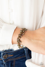 Load image into Gallery viewer, Paparazzi Twinkly Twilight Brass Bracelet
