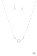 Load image into Gallery viewer, Paparazzi United We Sparkle White Necklace
