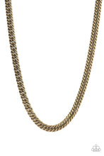 Load image into Gallery viewer, Paparazzi Winner&#39;s Circle Brass Urban Necklace
